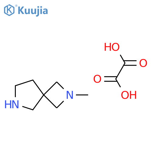 2-methyl-2,6-diazaspiro[3.4]octane oxalate structure