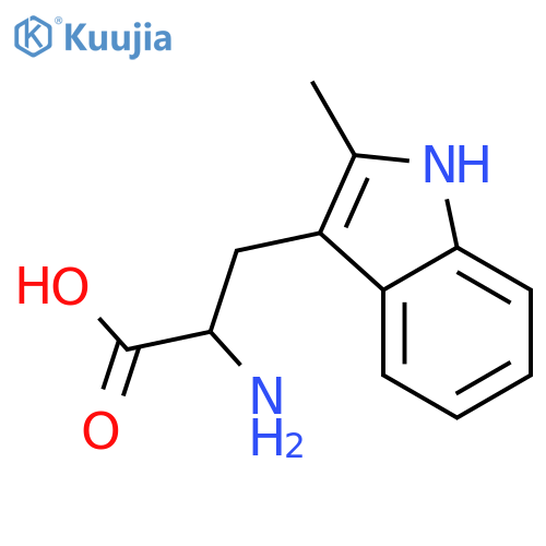 D-Tryptophan, 2-methyl- structure
