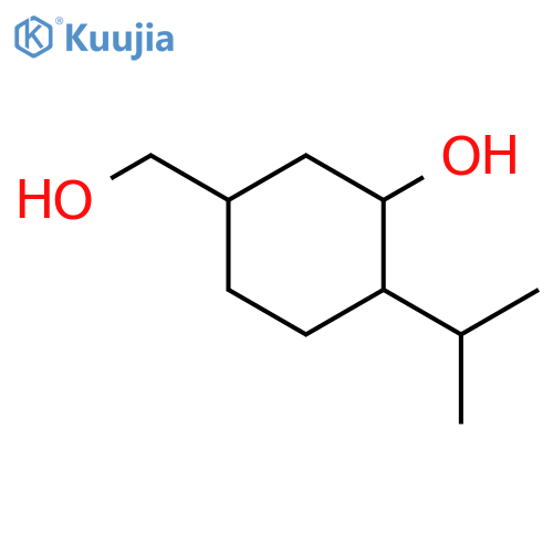 Cyclohexanemethanol,3-hydroxy-4-(1-methylethyl)-, (1R,3R,4S)- structure