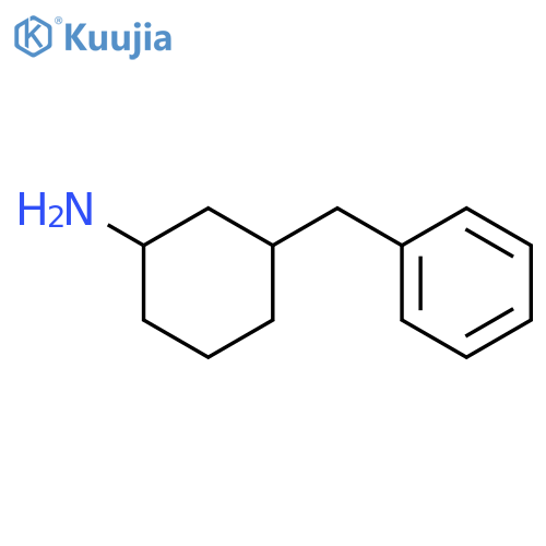 Cyclohexanamine, 3-(phenylmethyl)- structure