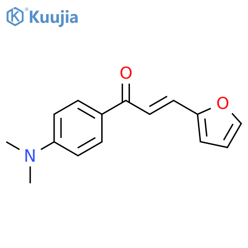(2E)-1-[4-(dimethylamino)phenyl]-3-(furan-2-yl)prop-2-en-1-one structure