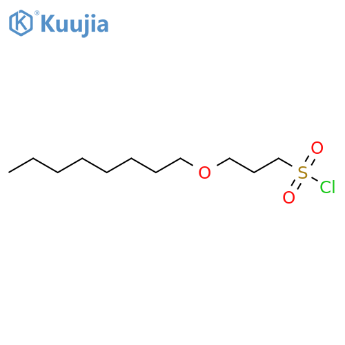 3-(octyloxy)propane-1-sulfonyl chloride structure