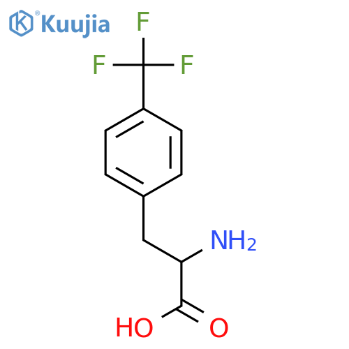 4-(Trifluoromethyl)-DL-phenylalanine structure