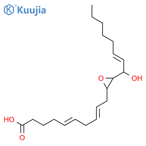 5,8-Decadienoic acid, 10-[3-(1-hydroxy-2-octenyl)oxiranyl]- structure