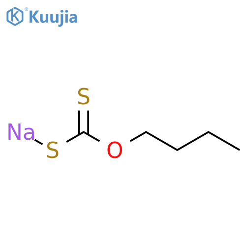 Sodiumo-butyldithiocarbonate structure
