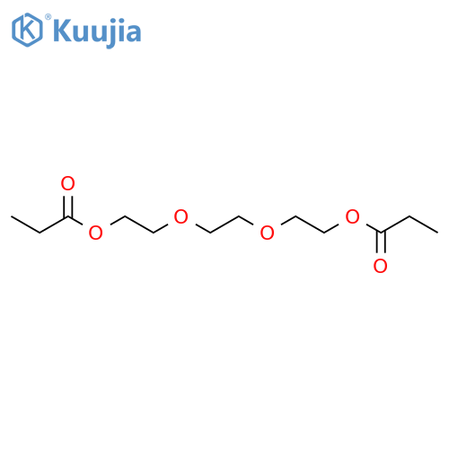 triethylene glycol, dipropionate structure