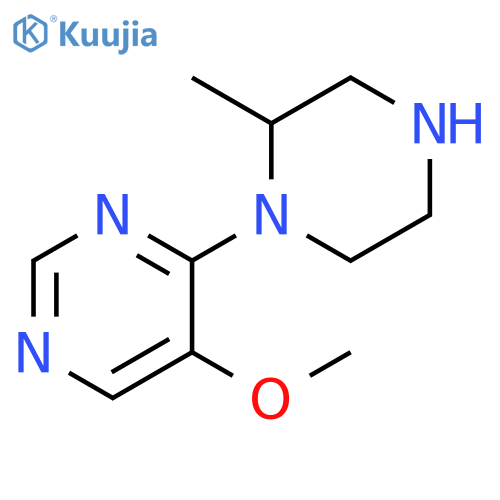 5-methoxy-4-(2-methyl-1-piperazinyl)-Pyrimidine structure