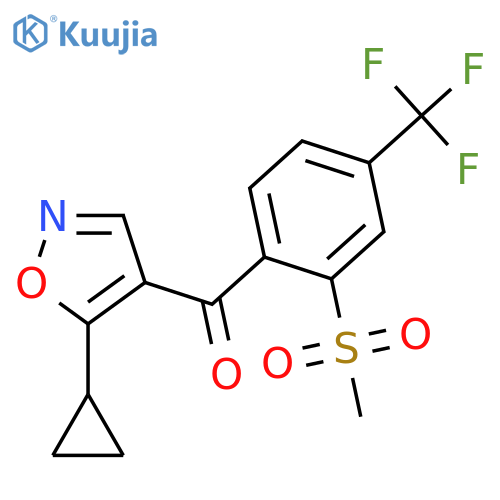 Isoxaflutole structure