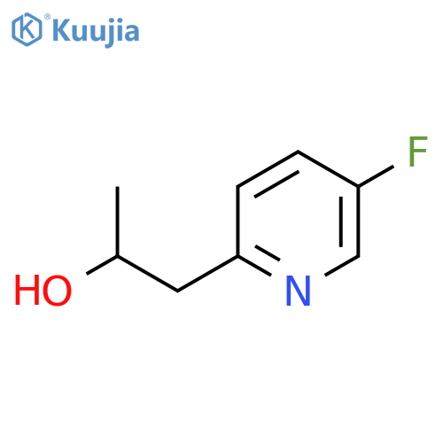 1-(5-fluoropyridin-2-yl)propan-2-ol structure