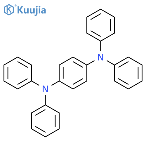 N,N,N',N'-Tetraphenyl-1,4-phenylenediamine structure