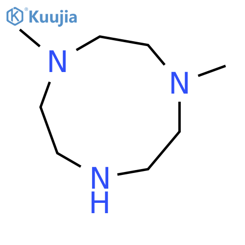 1H-1,4,7-Triazonine, octahydro-1,4-dimethyl- structure