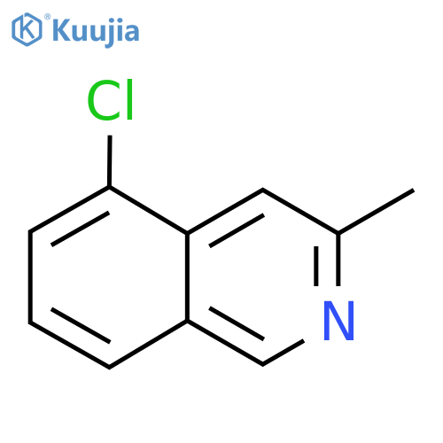 5-Chloro-3-methylisoquinoline structure