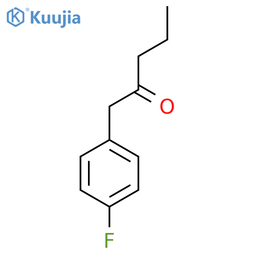 2-Pentanone, 1-(4-fluorophenyl)- structure