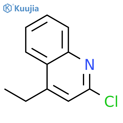 2-chloro-4-ethylquinoline structure