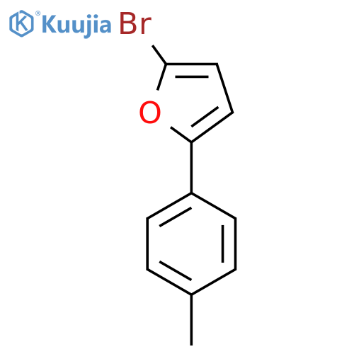 2-bromo-5-(4-methylphenyl)furan structure