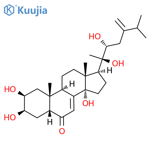 Polyporusterone B structure