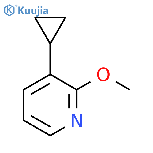 3-Cyclopropyl-2-methoxypyridine structure