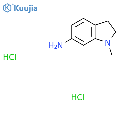 1-Methyl-2,3-dihydro-1H-indol-6-ylamine dihydrochloride structure