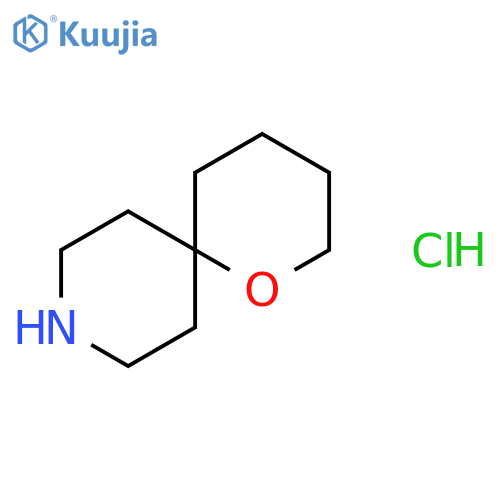 1-Oxa-9-azaspiro[5.5]undecane hydrochloride structure