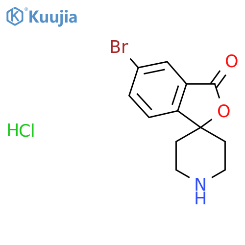 5-Bromo-3h-SpiroIsobenzofuran-1,4-Piperidin-3-One Hydrochloride structure