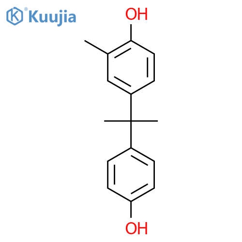 4-[2-(4-Hydroxyphenyl)propan-2-yl]-2-methylphenol structure