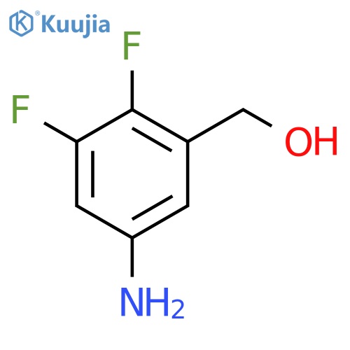 (5-Amino-2,3-difluorophenyl)methanol structure