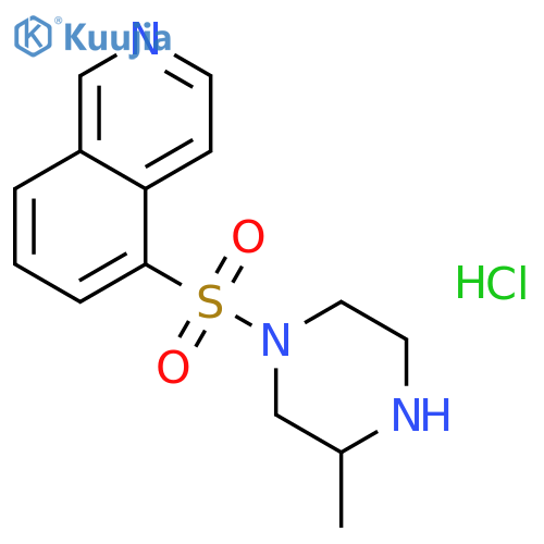 1-(5-Isoquinolinesulfonyl)-3-methylpiperazine Hydrochloride structure