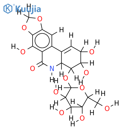 Narciclasine 4-O-glucoside structure