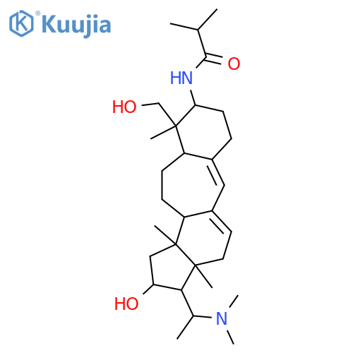 Buxidienine I; N20,N20-Di-Me, N3-(2-methylpropanoyl) structure