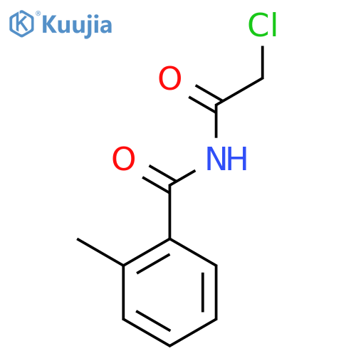 N-(2-chloroacetyl)-2-methylbenzamide structure