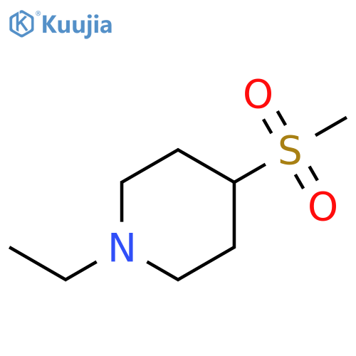 1-ethyl-4-(Methylsulfonyl)piperidine structure