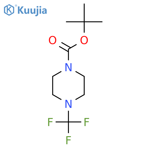 Tert-butyl 4-(trifluoromethyl)piperazine-1-carboxylate structure
