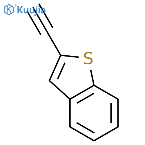 2-ethynyl-1-benzothiophene structure