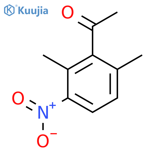 1-(2,6-Dimethyl-3-nitrophenyl)ethanone structure