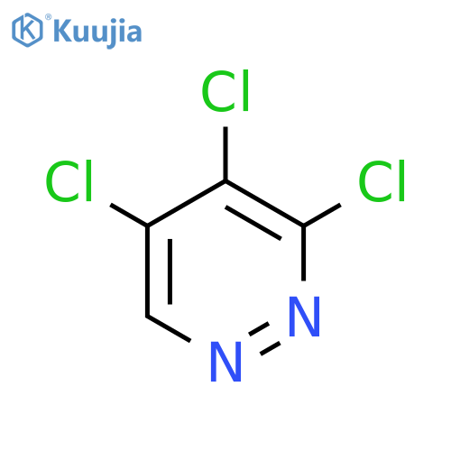 3,4,5-Trichloropyridazine structure