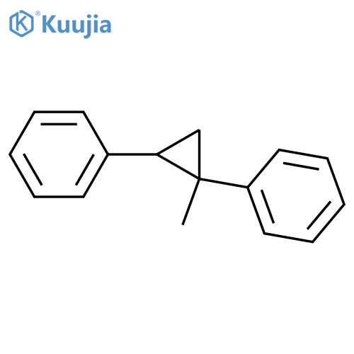 Benzene,1,1'-[(1R,2R)-1-methyl-1,2-cyclopropanediyl]bis-, rel- (9CI) structure