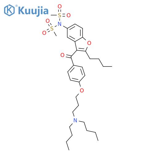 N-Mesyldronedarone structure