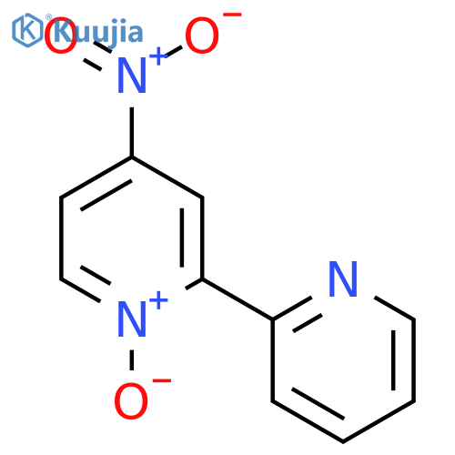 2,2'-Bipyridine, 4-nitro-, 1-oxide structure