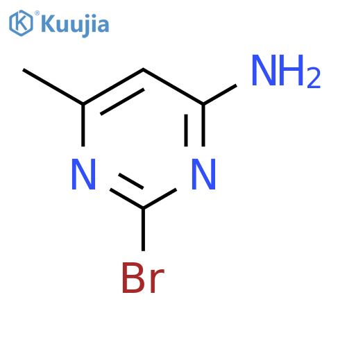 2-Bromo-6-methylpyrimidin-4-amine structure