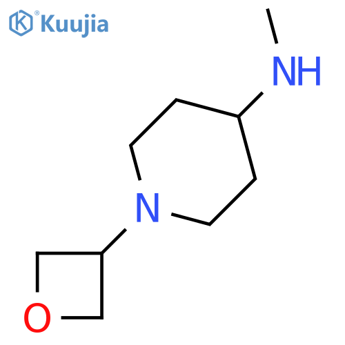N-Methyl-1-(oxetan-3-yl)piperidin-4-amine structure
