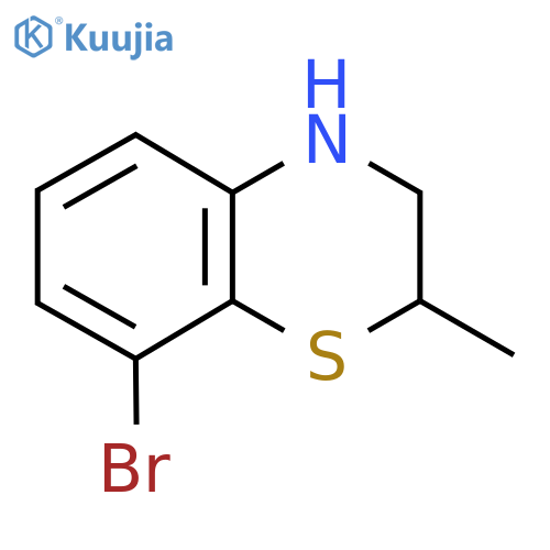 8-Bromo-2-methyl-3,4-dihydro-2H-benzo[B][1,4]thiazine structure