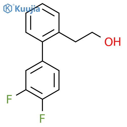 2-(3',4'-Difluoro-[1,1'-biphenyl]-2-YL)ethanol structure