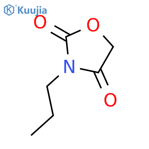 2,4-Oxazolidinedione, 3-propyl- structure