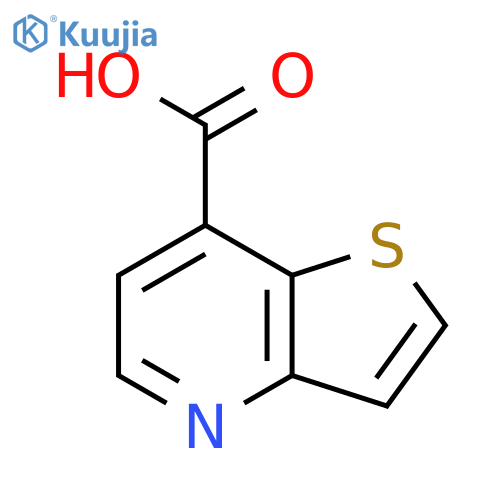 Thieno[3,2-b]pyridine-7-carboxylic acid structure
