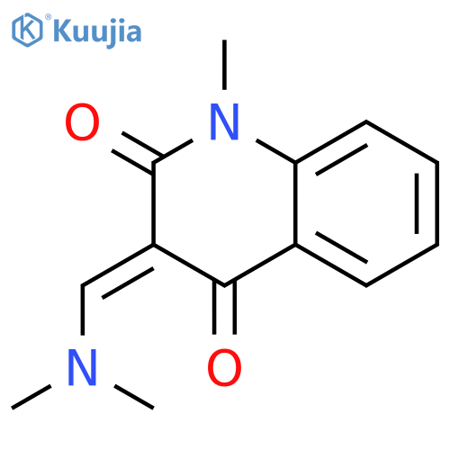 2,4(1H,3H)-Quinolinedione, 3-[(dimethylamino)methylene]-1-methyl- structure