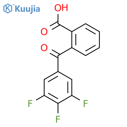 2-(3,4,5-Trifluorobenzoyl)benzoic acid structure