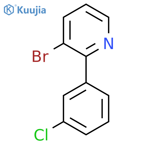 3-Bromo-2-(3-chlorophenyl)pyridine structure