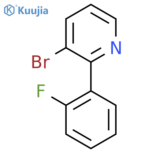 3-Bromo-2-(2-fluorophenyl)pyridine structure