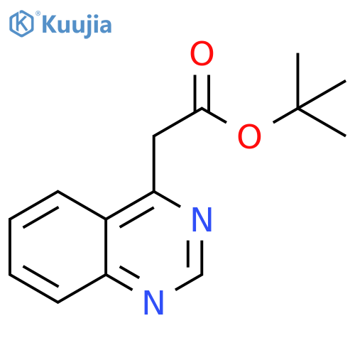tert-ButylQuinazoline-4-acetate structure