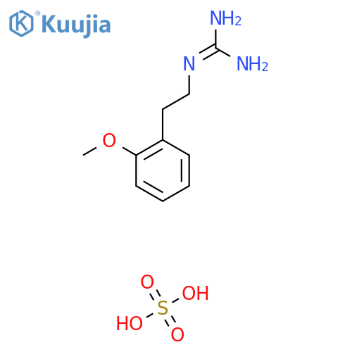 N-2-(2-Methoxyphenyl)ethylguanidine sulfate structure